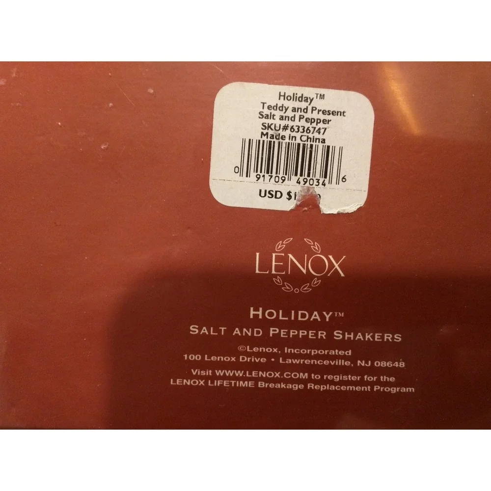 Lenox new box